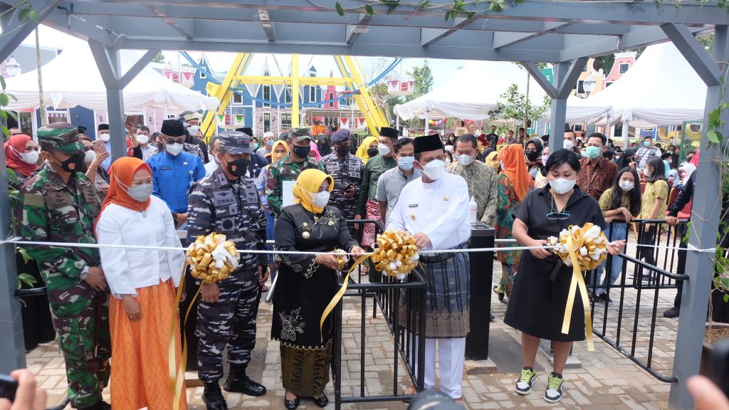 Trans Studio Garden Di Resmikan Gubernur Ansar menjadi 