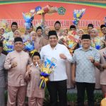 Bupati Bintan Roby Kurniawan bersua dengan seluruh kafilah dan peserta asal Bintan