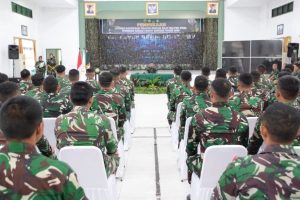 Senin (23/6/2025), di Aula Ahmad Yani Yonarhanud 13/PBY, Jalan Kaharuddin Nasution, Simpang Tiga, Pekanbaru.