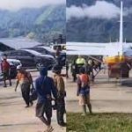 Kelompok Kriminal Bersenjata (KKB) pimpinan Jeki Murib terlibat kontak tembak dengan aparat TNI-Polri di sekitar Bandara Aminggaru