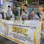 Kafilah Kabupaten Bintan turut memeriahkan malam pembukaan Seleksi Tilawatil Qur’an dan Hadis (STQH) ke-XI tingkat Provinsi Kepulauan Riau
