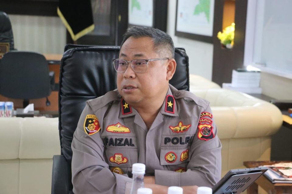 Kepala Operasi Damai Cartenz, Brigjen Pol. Dr. Faizal Ramadhani