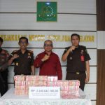 Terpidana Sucipto telah melakukan pengembalian kerugian negara sebesar Rp2.240.642.100,00 (dua miliar dua ratus empat puluh juta enam ratus empat puluh dua ribu seratus rupiah).