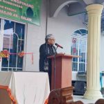 Peresmian ditandai dengan penandatanganan prasasti, pengguntingan pita, dan salat Jumat berjamaah.