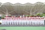 Amsakar juga mengukuhkan para Duta Pancasila Paskibraka Indonesia (DPPI) Kota Batam.
