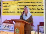 Kegiatan ini berlangsung di Komplek Masjid Agung Baitul Izzah, Bunguran Timur, Selasa, 8 Juli 2025.