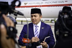 Presiden Republik Indonesia Prabowo Subianto resmi menuntaskan rangkaian Konferensi Tingkat Tinggi (KTT) BRICS ke-17 yang digelar pada 6–7 Juli 2025 di Rio de Janeiro, Brasil, Dalam forum yang dihadiri 28 kepala negara dan pemerintahan itu, Indonesia diterima sebagai anggota penuh BRICS.Selasa (8/7/2025).(Foto: BPMI Setpres)