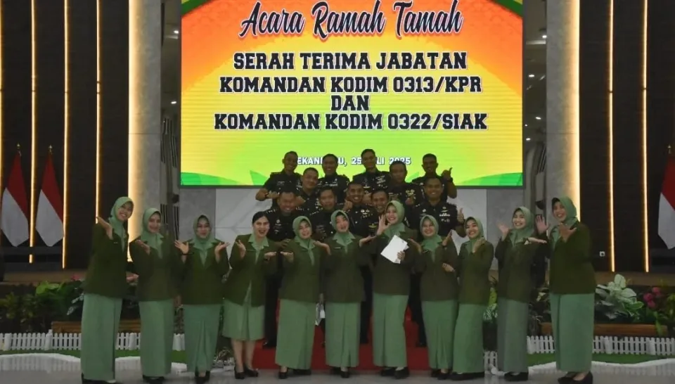 Korem 031/Wira Bima kembali menorehkan momen penting dalam dinamika organisasi TNI AD.Jumat (25/7).