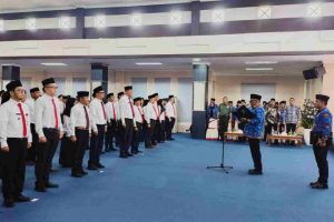 Pemerintah Kota Tanjungpinang melalui Dinas Tenaga Kerja, Koperasi, dan Usaha Mikro (Disnakerkopum) mengukuhkan Pengurus dan Dewan Pengawas Koperasi Kelurahan Merah Putih (KKMP) se-Kota Tanjungpinang, Kamis (17/7/2025).
