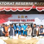 Direktorat Reserse Narkoba Polda Jawa Barat mengungkap sejumlah kasus peredaran narkotika selama Januari hingga Juli 2025.