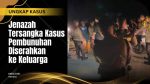 Kepolisian Resor Batanghari melalui Satuan Samapta mengawal ketat proses penyerahan jenazah tersangka kasus pembunuhan
