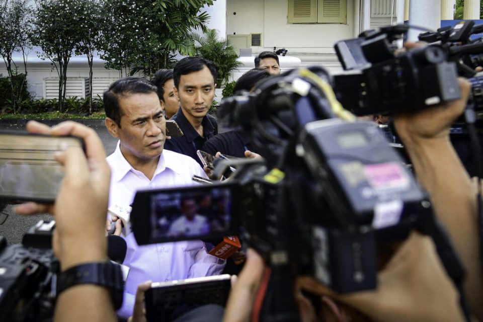Presiden menanyakan progres cetak sawah, dan saya sampaikan bahwa program ini berjalan baik