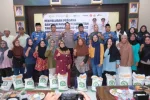 Launching penyaluran perdana ini digelar di Aula Kantor Dinas Sosial Tanjungpinang, Kamis (17/7).