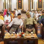 Wali Kota Tanjungpinang, Lis Darmansyah, menghadiri acara Pengukuhan dan Rapat Kerja Persatuan Masyarakat Riau (PMR) Kota Tanjungpinang periode 2025–2030