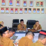 Pemerintah Kota Tanjungpinang menggelar rapat koordinasi perangkat daerah yang dipimpin langsung oleh Wali Kota Lis Darmansyah, didampingi Wakil Wali Kota Raja Ariza.