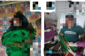Suasana di Pasar Sentral, Kota Mulia, Kabupaten Puncak Jaya, mendadak mencekam pada Sabtu malam (12/7/2025)