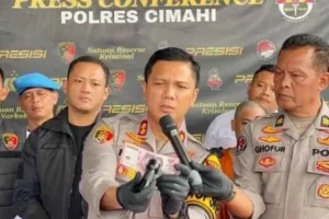 Satuan Reserse Kriminal (Satreskrim) Polres Cimahi berhasil mengungkap kasus pemalsuan uang