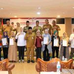 Sertifikasi halal yang digelar Dinas Tenaga Kerja, Koperasi, dan Usaha Mikro Kota Tanjungpinang di Hotel Bintan Plaza, Selasa (12/8/2025).