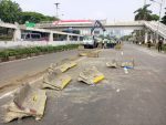 Aksi unjuk rasa di depan Gedung DPR/MPR RI, Jakarta Pusat, Senin (25/8), diwarnai tindakan anarkis oleh sebagian massa. Jakarta, 25 Agustus 2025