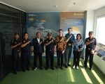Kepala Kantor Wilayah Bea Cukai Sulawesi Bagian Selatan (Sulbagsel), Djaka Kusmartata, menyambut kunjungan Konsulat Jenderal Australia ke Kantor Wilayah Bea Cukai Sulbagsel, Rabu (30/7).