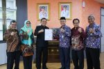 Gubernur Kepulauan Riau H. Ansar Ahmad menerima kunjungan silaturahmi Kepala Perwakilan Badan Pengawasan Keuangan dan Pembangunan (BPKP) Provinsi Kepri,