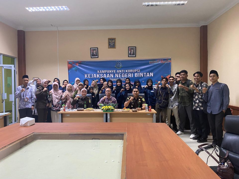 Kampanye Anti Korupsi di Sekolah Tinggi Agama Islam Negeri (STAIN) Sultan Abdurrahman, Kepulauan Riau.