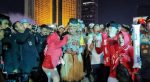 Kapolri Jenderal Listyo Sigit Prabowo turut meramaikan karnaval peringatan HUT ke-80 Republik Indonesia di Bundaran Hotel Indonesia (HI), Jakarta Pusat, Minggu (17/8/2025).