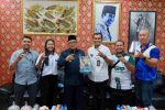 Pengurus Kota Persatuan Bola Basket Seluruh Indonesia menggelar silaturahmi dengan Wali Kota Tanjungpinang, Lis Darmansyah, Rabu (13/8)