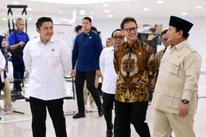 Presiden Republik Indonesia Prabowo Subianto meresmikan Gedung Layanan Terpadu dan Institut Neurosains Nasional di Rumah Sakit Pusat Otak Nasional (RSPON) Mahar Mardjono, Jakarta, Selasa (26/8/2025). (Foto: BPMI Setpres)