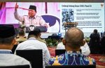 Presiden Republik Indonesia Prabowo Subianto menegaskan kembali pentingnya Pasal 33 Undang-Undang Dasar 1945 sebagai pedoman utama dalam pembangunan ekonomi nasional, Hal tersebut disampaikan saat membuka APKASI Otonomi Expo Tahun 2025 di ICE BSD, Tangerang, Provinsi Banten, Kamis (28/8).(Foto: BPMI Setpres)