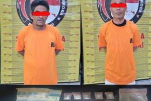 Satuan Reserse Narkoba (Sat Narkoba) Polres Dairi berhasil mengamankan dua tersangka penyalahgunaan narkotika jenis sabu berinisial ZB alias Jinggo (32) dan JUP (42).