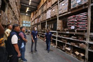 Satuan Tugas (Satgas) Pangan Polda Sumatera Utara bersama Subdit I/Indag Ditreskrimsus melakukan pengecekan harga beras di tiga lokasi berbeda pada Selasa, 26 Agustus 2025.