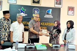 Dinas Perpustakaan dan Kearsipan Provinsi Kepulauan Riau menerima kunjungan Tim Kelompok Kerja (Pokja) Pusat Sejarah (Pusjarah) Polri, Rabu (27/8), di Tanjungpinang. Rombongan dipimpin Kombes Pol. I Gede Putu Dedy Ujiana, S.I.K., M.T., selaku Kabid Rafitra Pusjarah Polri.