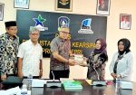 Dinas Perpustakaan dan Kearsipan Provinsi Kepulauan Riau menerima kunjungan Tim Kelompok Kerja (Pokja) Pusat Sejarah (Pusjarah) Polri, Rabu (27/8), di Tanjungpinang.