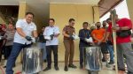 Satuan Reserse Narkoba (Satresnarkoba) Polresta Pekanbaru memusnahkan barang bukti narkotika jenis sabu seberat 19,87 kilogram, Rabu (13/8/2025).