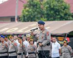 Suasana penuh keakraban dan disiplin terasa di Lapangan Hanyaken Musuh, Markas Komando Satuan Brimob Polda Sumut, Medan Tembung, saat Kapolda Sumatera Utara Irjen. Pol. Whisnu Hermawan Februanto, S.I.K., M.H., memimpin Apel Kesiapsiagaan, Senin (1/9/2025).