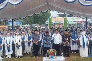 Pemerintah Kota Tanjungpinang mengapresiasi peringatan Maulid Nabi Muhammad SAW 1447 H/2025 M yang digelar Pengurus Daerah Badan Kontak Majelis Taklim (BKMT) Kota Tanjungpinang di Lapangan RRI, Kamis (4/9).