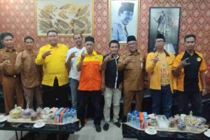 Wali Kota Tanjungpinang, Lis Darmansyah, menerima audiensi pengurus Barisan Muda Kosgoro 1957 Kota Tanjungpinang di ruang kerjanya, Selasa (2/9/2025).