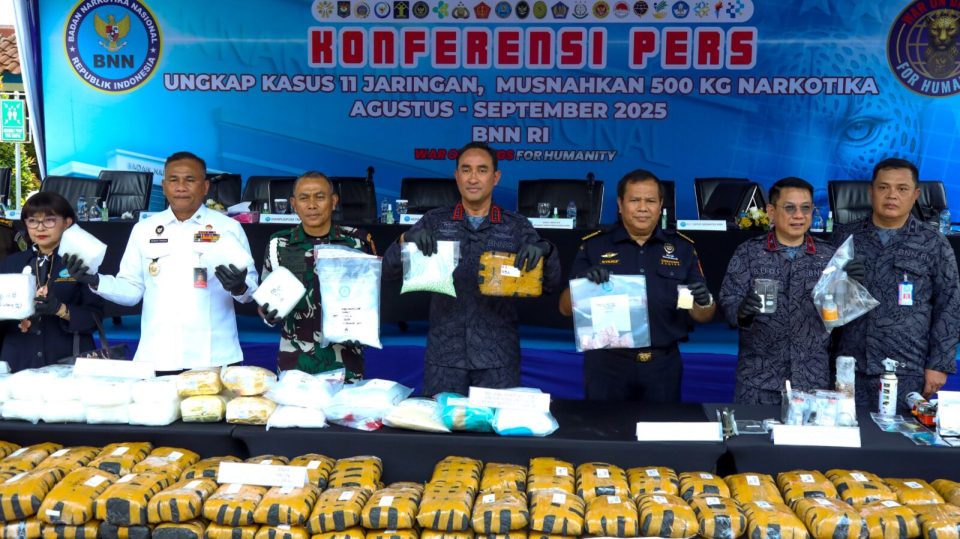 Barang Bukti Narkotika Selamatkan 11 Juta Jiwa