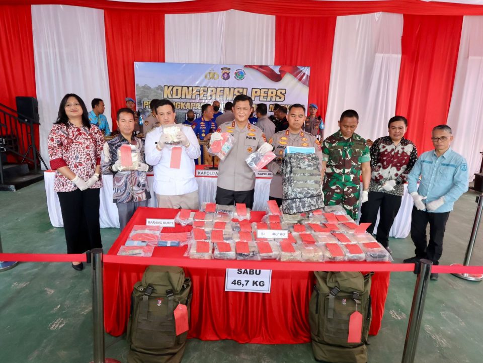 Sabu Asal Malaysia Diamankan di Lamandau