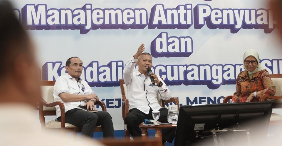 Anti Suap dan Kecurangan, Didukung KPK dan BPK