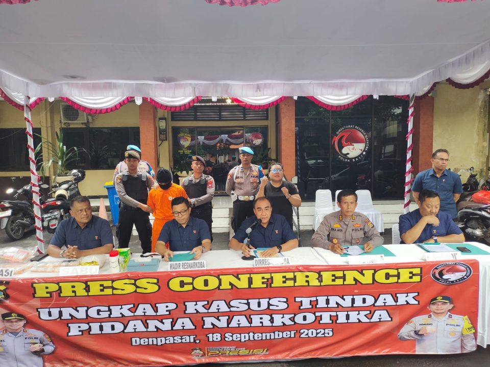 Amankan Kurir Narkoba Jaringan Lintas Provinsi