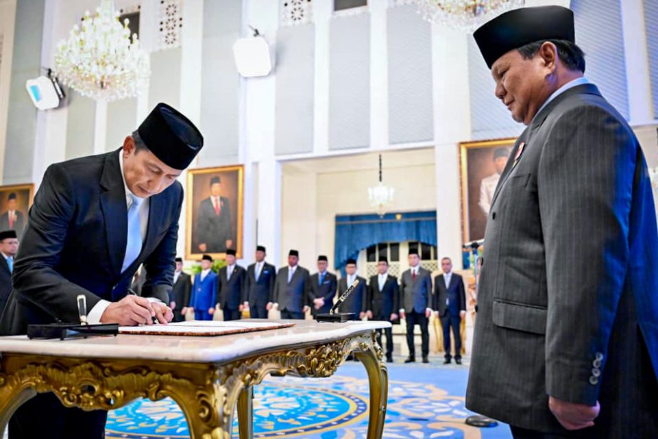 Sejumlah Pejabat Baru di Istana Negara