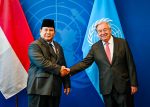 Bertemu Sekjen PBB Bahas Perdamaian Dunia dan Palestina
