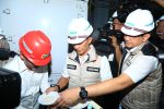 Satgas Pangan Polri menggelar rekonstruksi lapangan di fasilitas produksi PT Padi Indonesia Maju, Kawasan Industri Terpadu Wilmar, Serang, Banten